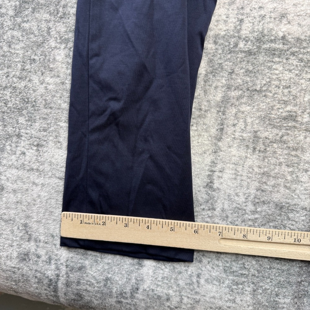 Banana Republic Luxe City Pants Mens 31x30 Navy Core Temp Performance Commuter - Picture 11 of 11
